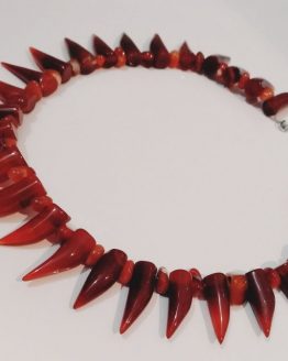 Индейское ожерелье в стиле «Волчьи зубы»
